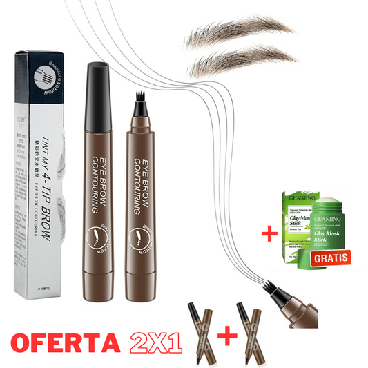 Lápiz Para Contorno De Cejas Microblading BLOOMÉ™ - OFERTA 2X1